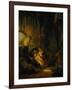 The Holy Family, Also Known as the Household of the Carpenter, 1640-Rembrandt van Rijn-Framed Giclee Print