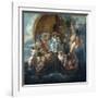 The Holy Family and others flee into Egypt, 1652-Jacob Jordaens-Framed Giclee Print