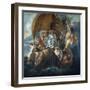 The Holy Family and others flee into Egypt, 1652-Jacob Jordaens-Framed Giclee Print