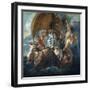 The Holy Family and others flee into Egypt, 1652-Jacob Jordaens-Framed Giclee Print