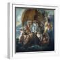 The Holy Family and others flee into Egypt, 1652-Jacob Jordaens-Framed Giclee Print