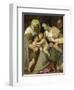 The Holy Family and Saint Anne-Pieter De Witte-Framed Giclee Print