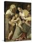 The Holy Family and Saint Anne-Pieter De Witte-Stretched Canvas