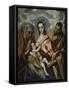 The Holy Family and Saint Anne-El Greco-Framed Stretched Canvas