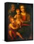 The Holy Family And St John, 1501-Italian School-Framed Stretched Canvas