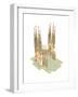 The Holy Family, Antonio Gaudi, Barcelona, Spain-Fernando Aznar Cenamor-Framed Giclee Print