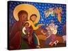 The Holy Family at Nativity, 2007-Laura James-Stretched Canvas