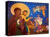 The Holy Family at Nativity, 2007-Laura James-Stretched Canvas