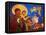 The Holy Family at Nativity, 2007-Laura James-Framed Stretched Canvas