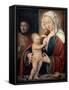 The Holy Family, Between 1464 and 1540-Joos Van Cleve-Framed Stretched Canvas