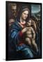 The Holy Family by Giovanni Antonio Bazzi Sodoma-Giovanni Antonio Bazzi Sodoma-Framed Giclee Print