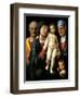 The Holy Family, C. 1495-Andrea Mantegna-Framed Giclee Print