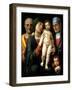 The Holy Family, C. 1495-Andrea Mantegna-Framed Giclee Print