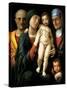 The Holy Family, C. 1495-Andrea Mantegna-Stretched Canvas