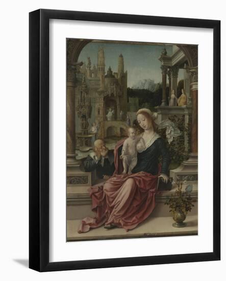 The Holy Family, c.1507-8-Jan Gossaert-Framed Giclee Print