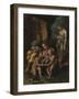 The Holy Family, c.1520-23-Giulio Romano-Framed Giclee Print