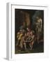 The Holy Family, c.1520-23-Giulio Romano-Framed Giclee Print