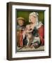 The Holy Family, C. 1520-Joos Van Cleve-Framed Giclee Print