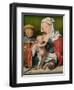 The Holy Family, C. 1520-Joos Van Cleve-Framed Giclee Print