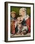 The Holy Family, C. 1520-Joos Van Cleve-Framed Giclee Print