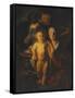 The Holy Family, c.1621-2-Jacob Jordaens-Framed Stretched Canvas