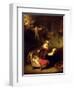 The Holy Family, c.1645-Rembrandt van Rijn-Framed Giclee Print