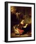 The Holy Family, c.1645-Rembrandt van Rijn-Framed Giclee Print