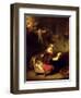 The Holy Family, c.1645-Rembrandt van Rijn-Framed Premium Giclee Print