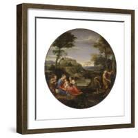 The Holy Family, C1604-Annibale Carracci-Framed Giclee Print