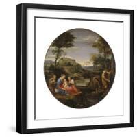 The Holy Family, C1604-Annibale Carracci-Framed Giclee Print