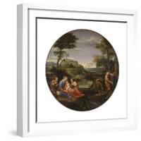 The Holy Family, C1604-Annibale Carracci-Framed Giclee Print