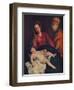 'The Holy Family', c1624-Anthony Van Dyck-Framed Giclee Print