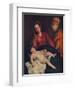 'The Holy Family', c1624-Anthony Van Dyck-Framed Giclee Print