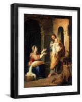 The Holy Family, C1660-C1670-Bartolomé Esteban Murillo-Framed Giclee Print