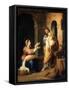The Holy Family, C1660-C1670-Bartolomé Esteban Murillo-Framed Stretched Canvas