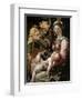 The Holy Family, Ca. 1550-Jacopo Dal Conte-Framed Giclee Print