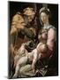 The Holy Family, Ca. 1550-Jacopo Dal Conte-Mounted Giclee Print