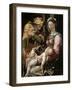The Holy Family, Ca. 1550-Jacopo Dal Conte-Framed Giclee Print