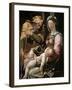 The Holy Family, Ca. 1550-Jacopo Dal Conte-Framed Giclee Print