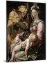 The Holy Family, Ca. 1550-Jacopo Dal Conte-Mounted Giclee Print