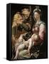 The Holy Family, Ca. 1550-Jacopo Dal Conte-Framed Stretched Canvas