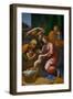 The Holy Family, Called La Grande Sainte Famille De Francois I, 1518-Raphael-Framed Giclee Print