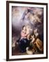 The Holy Family, Called the Virgin of Seville, 1670-Bartolome Esteban Murillo-Framed Giclee Print