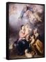 The Holy Family, Called the Virgin of Seville, 1670-Bartolome Esteban Murillo-Framed Stretched Canvas