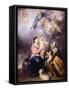The Holy Family, Called the Virgin of Seville, 1670-Bartolome Esteban Murillo-Framed Stretched Canvas