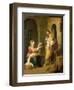 The Holy Family, circa 1660-70-Bartolome Esteban Murillo-Framed Giclee Print