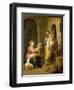 The Holy Family, circa 1660-70-Bartolome Esteban Murillo-Framed Giclee Print