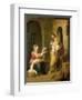 The Holy Family, circa 1660-70-Bartolome Esteban Murillo-Framed Giclee Print