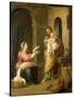 The Holy Family, circa 1660-70-Bartolome Esteban Murillo-Stretched Canvas