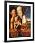 The Holy Family (Coat of Arms of Barbara De Brandeboug, Duchess of Mantua), C.1450-60 (Oil on Wood)-Antonio Vivarini-Framed Giclee Print